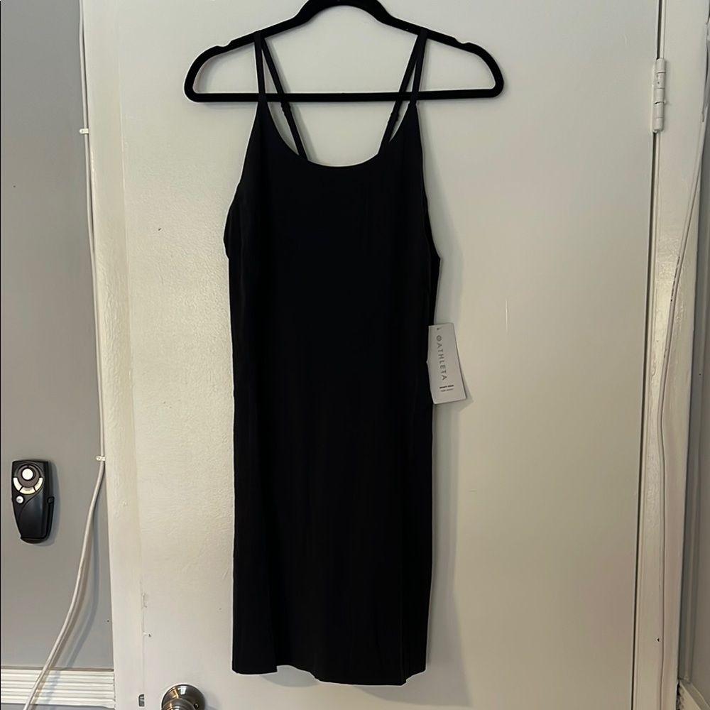 NWT- Athleta Black Athletic Dress